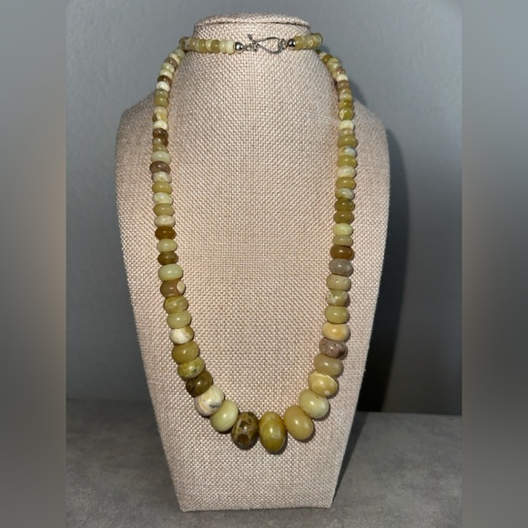 yellow opal multi-toned bead necklace by Jay King - Picture 2 of 14